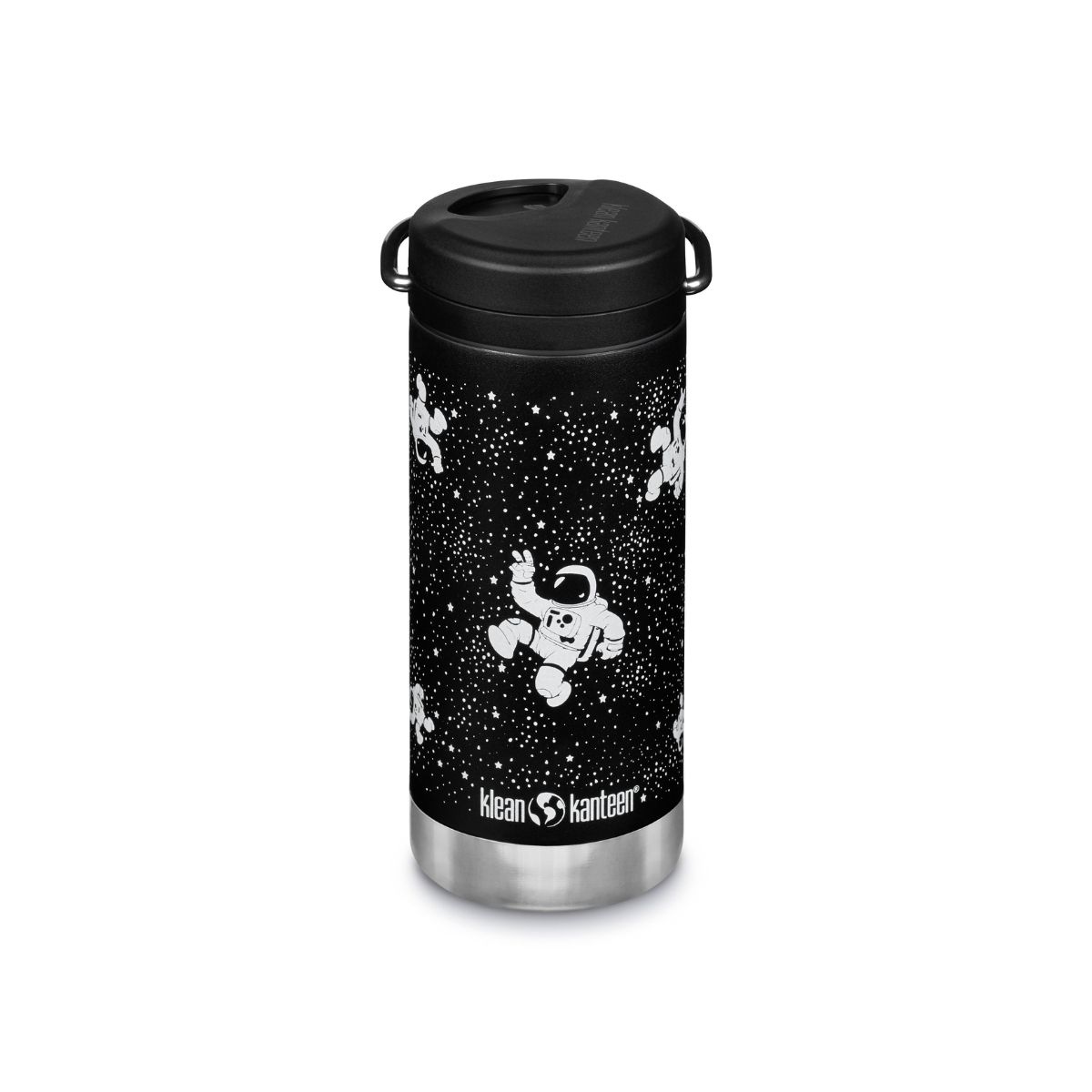 Garrafa térmica isolada Klean Kanteen Tkwide de 355 ml com tampa de rosca