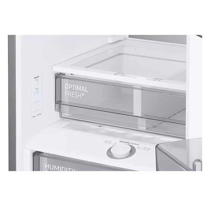 Samsung Kühl-Gefrierkombination Bespoke RL38C7B5BB1/EG Black Steel