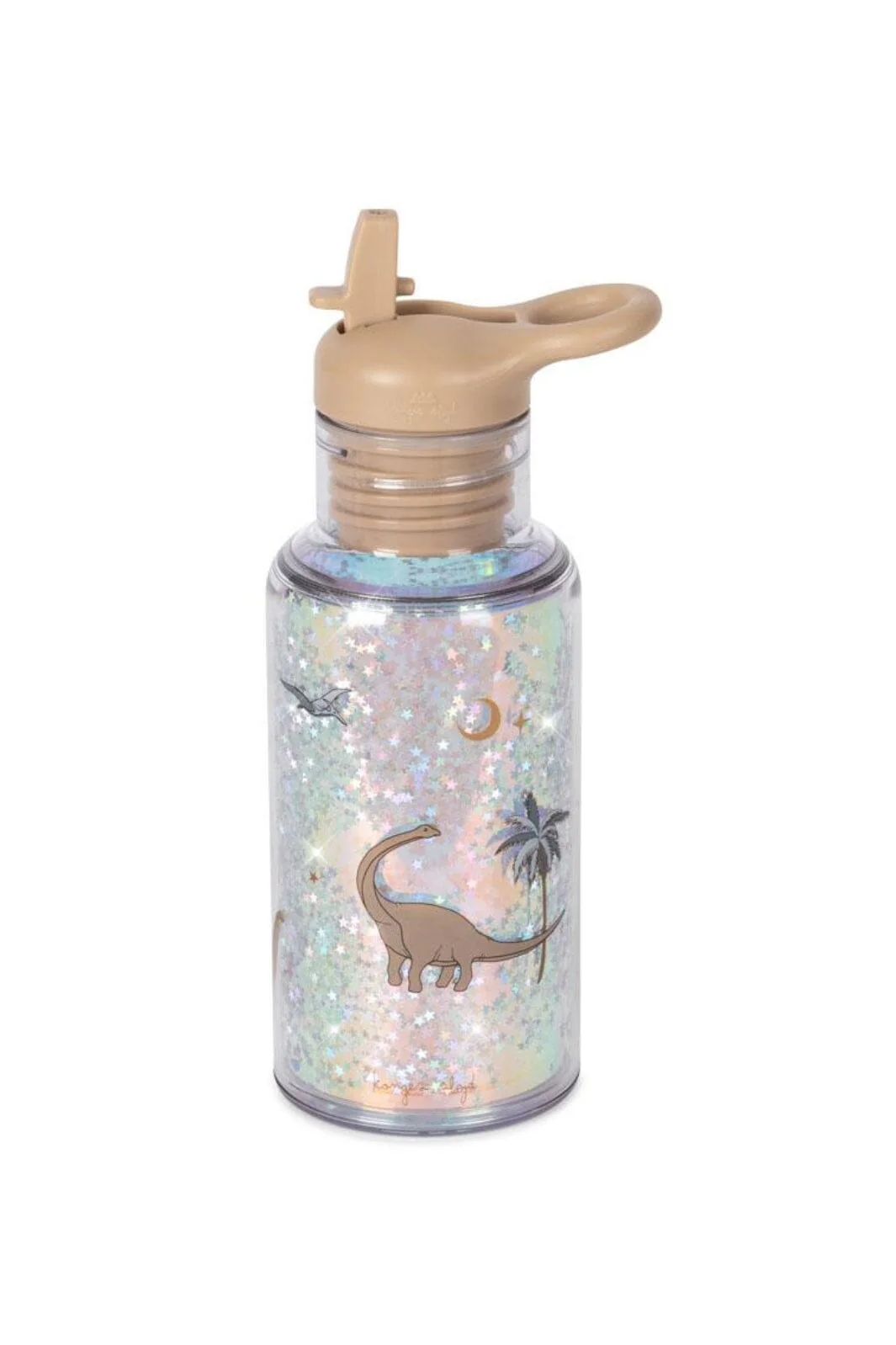 Konges Sløjd Glitter Bottle dino