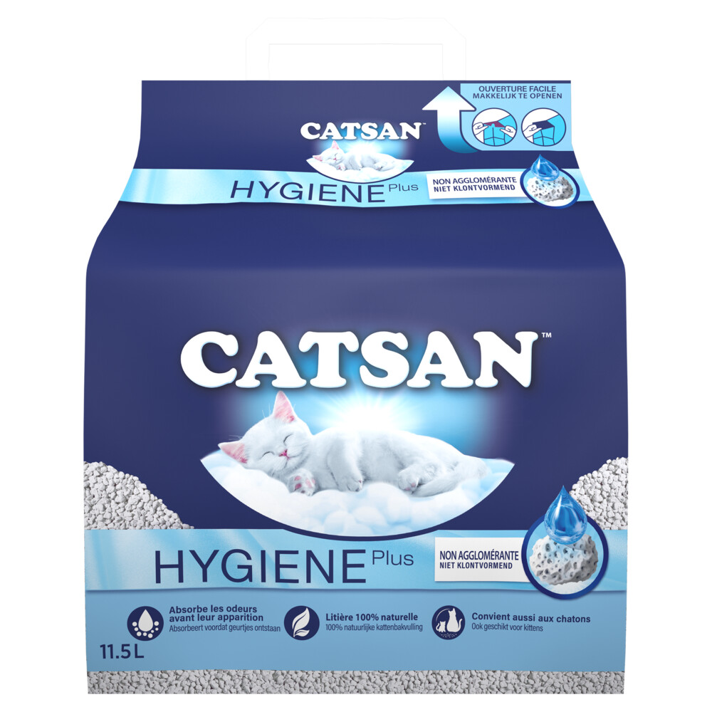 Catsan Kattenbakvulling Hygiene Plus11,5 liter