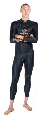 Combinaison Néoprène Sailfish Atlantic 2 Noir Orange M