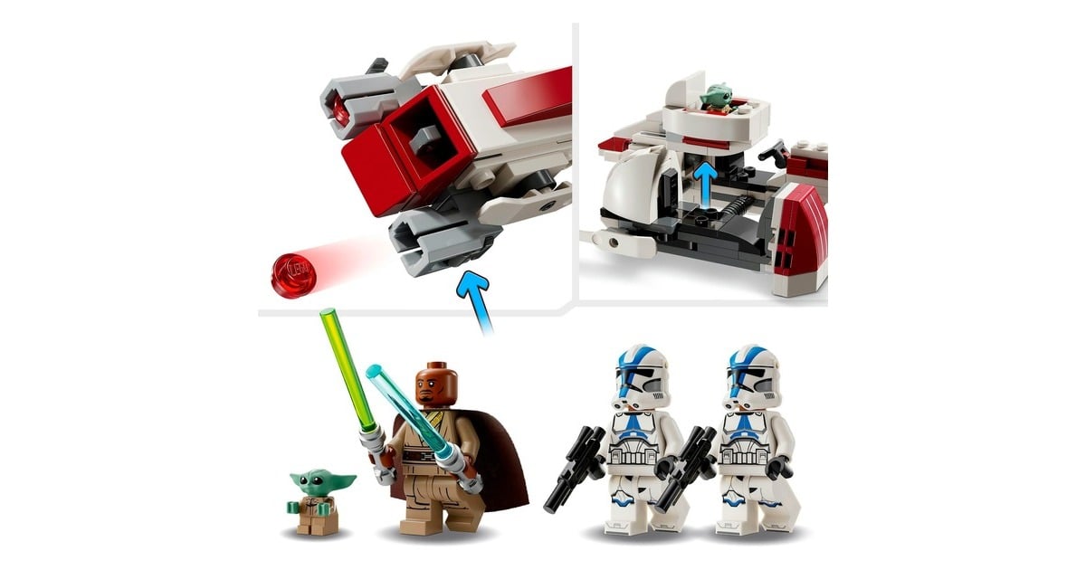 LEGOStar Wars - BARC Speeder ontsnapping Constructiespeelgoed  (75378)