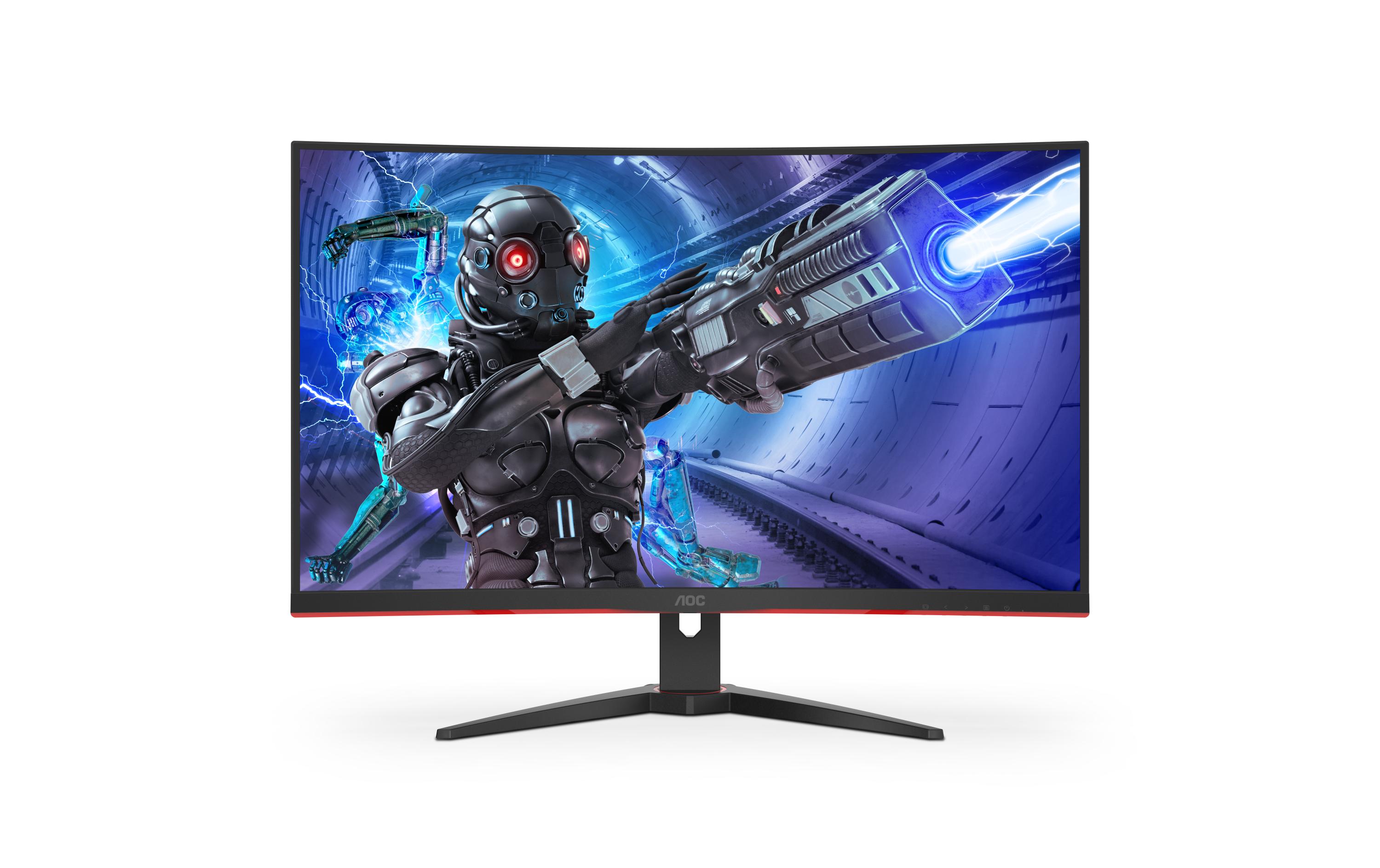 Monitor C32G2ZE/BK<br>FreeSync-fähiger Gaming-Monitor mit Curved-Bauform und 240 Hz Refresh-Rate