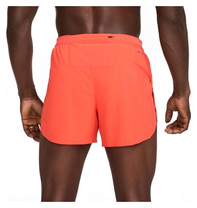 Short splité Nike AeroSwift 4in Fast Pack Rouge Homme
