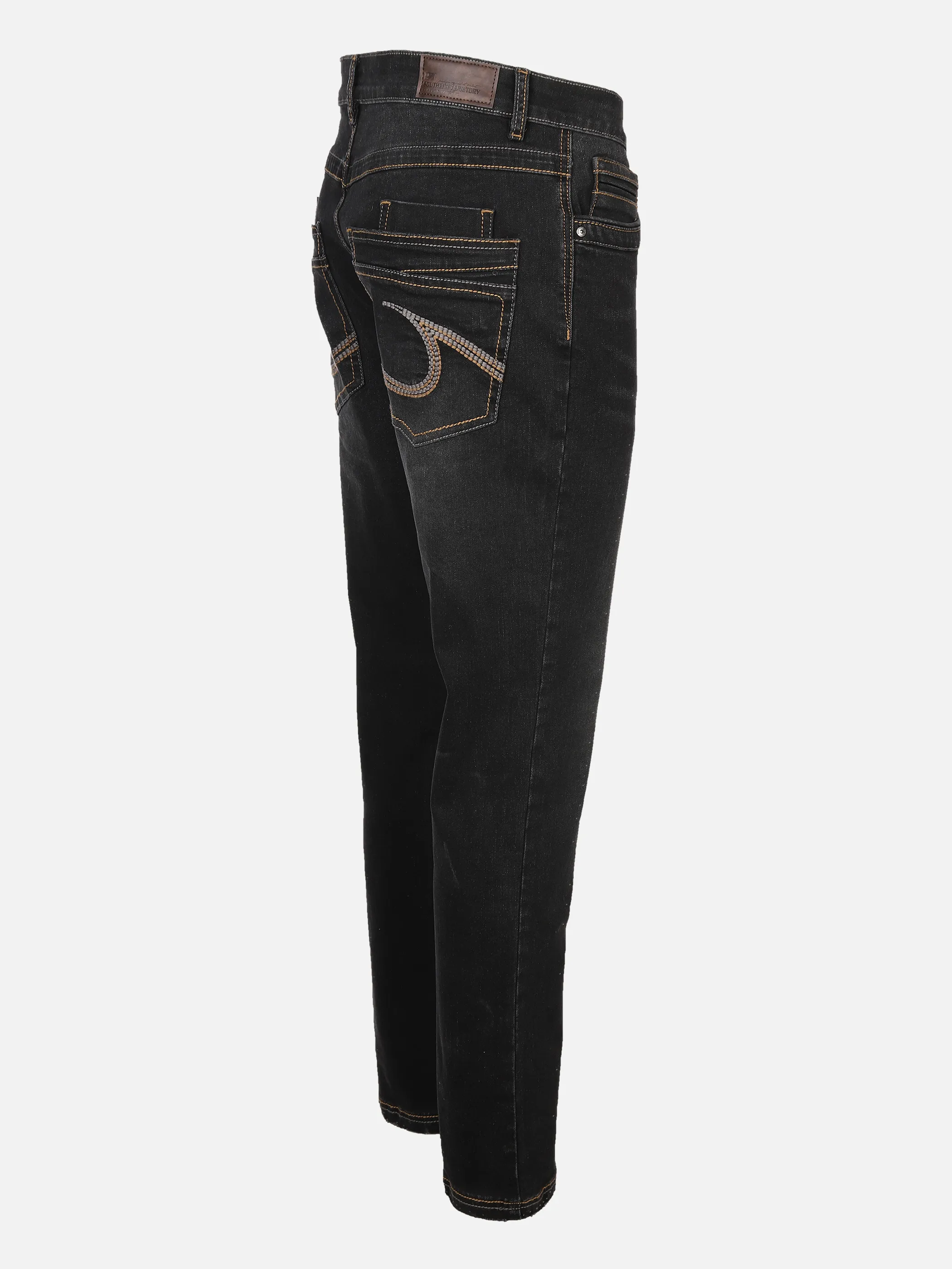 Herren Jeanshose mit Ziernähten am Gesäß
