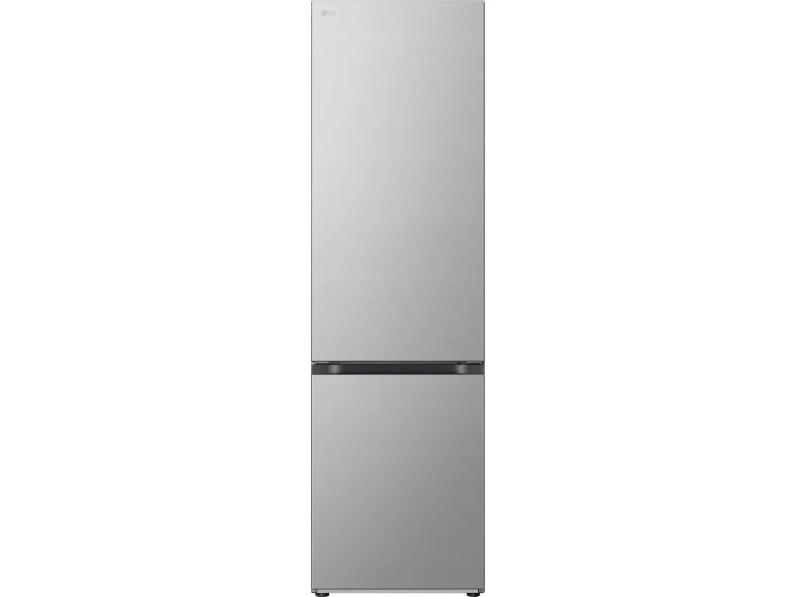 LG GBV3200DPY - Køleskab/fryser - bund-fryser - bredde: 59.5 cm - dybde: 68.2 cm - højde: 203 cm - 387 liter - Klasse D - prime-sølv