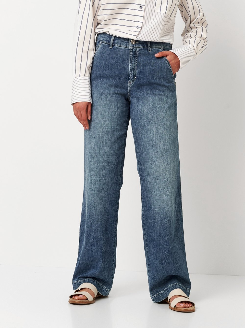 TONI Weite Jeans »Liv«, im Five-Pocket Style
