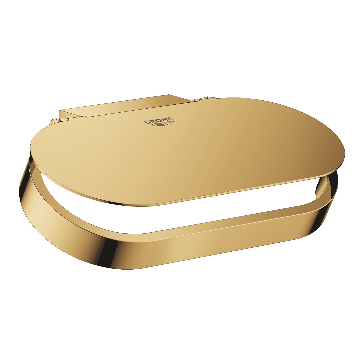 Grohe Selection toiletrolhouder met deksel cool sunrise