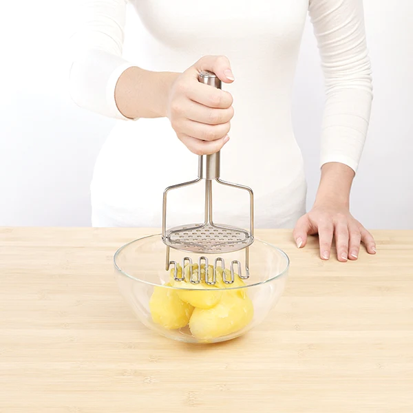 Presse-purée manuel double action inox 24 cm Mathon