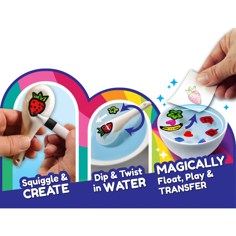 Wasserkunst-Set, 8er-Pack Wassermarker mit Löffel
