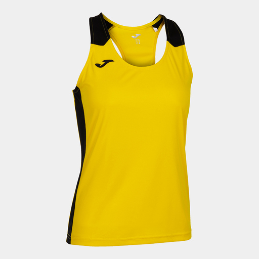 Camiseta Joma Record II Amarela e Preta