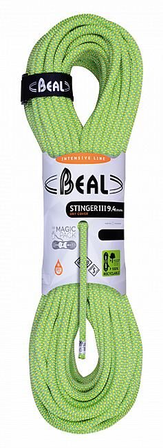 BEAL - CORDE ESCALADE STINGER III 9-4 DRY COVER