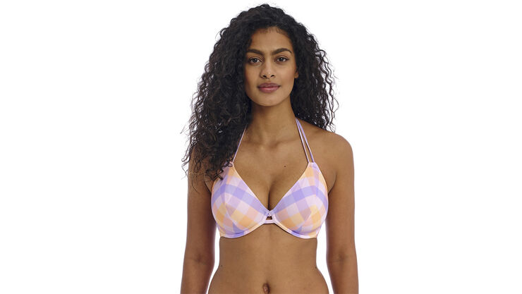 Freya HARBOUR ISLAND UW HALTER BIKINI TOP Sorbet