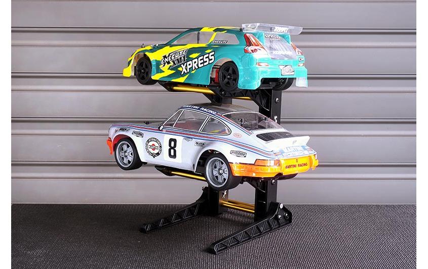 Modellständer 200 x 240 x 325 mmRC Auto Display Rack für 2 Modelle