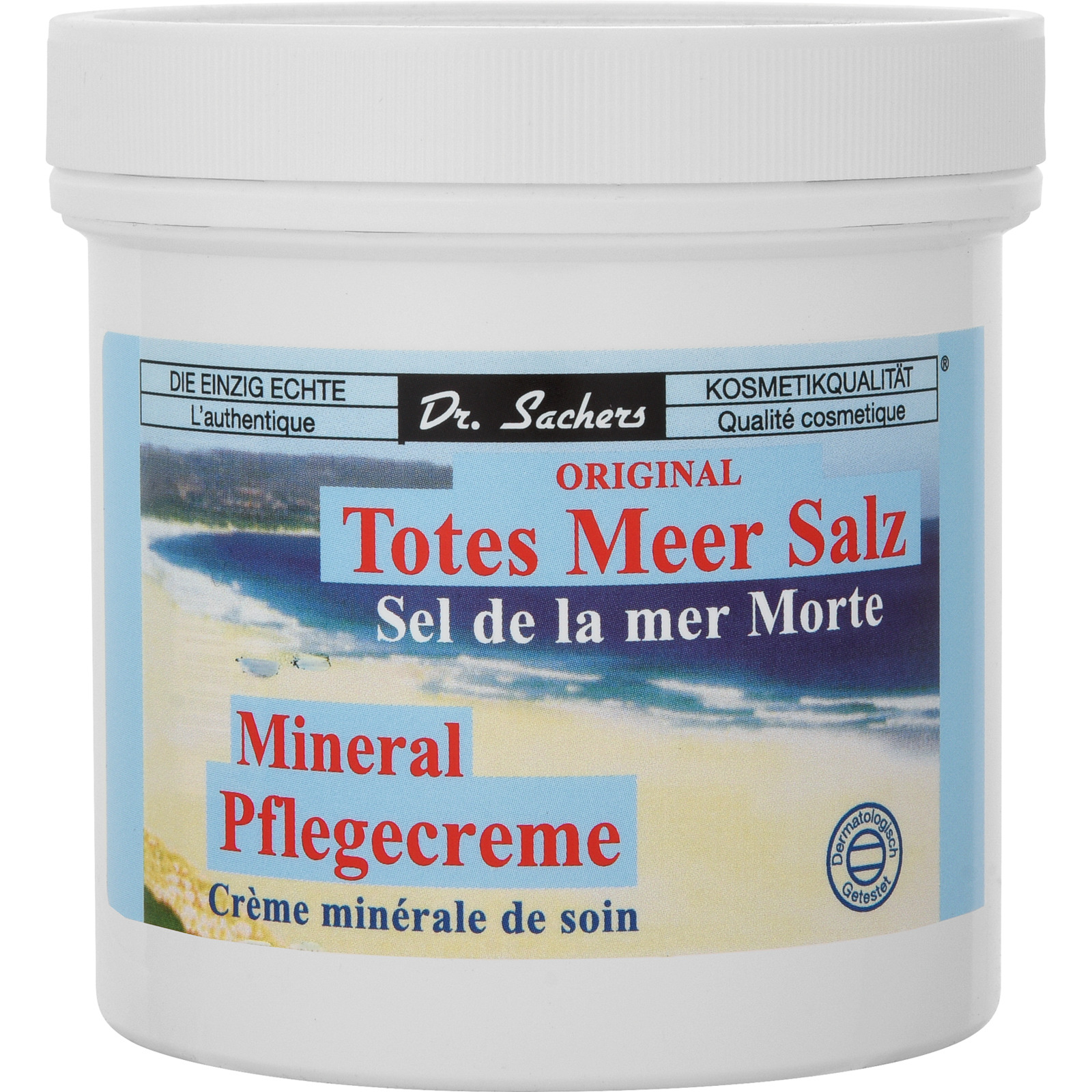 Dr. Sacher's Pflegecreme Totes Meer Salz 250 ml