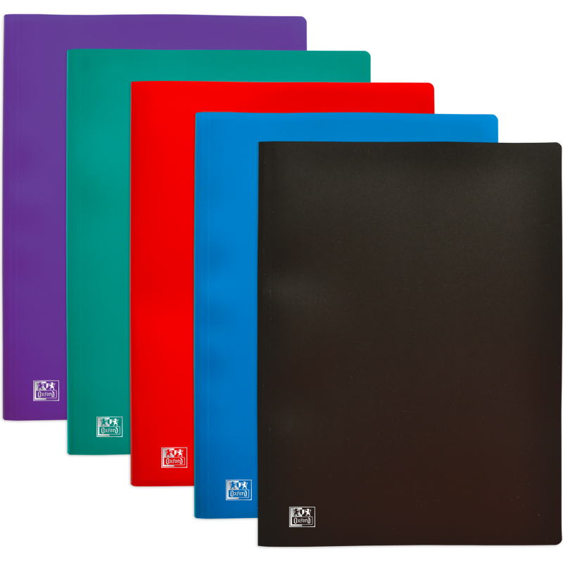 Protege-Docs Oxford Initial A4 100 Poch PP Assorti