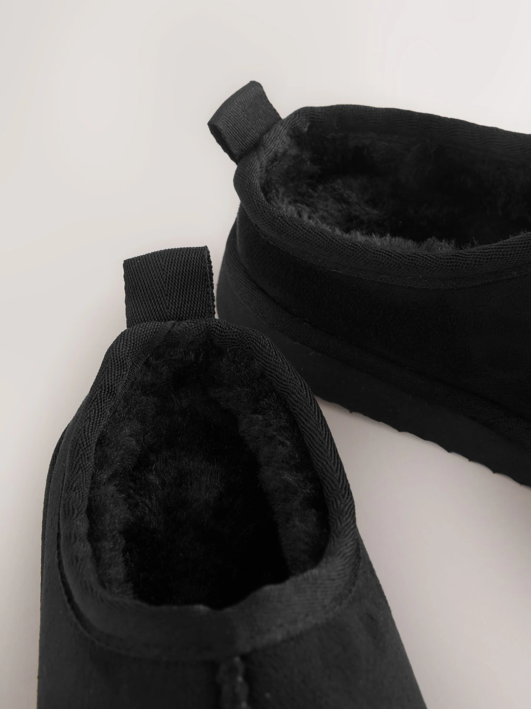 Zwart - Gemakkelijke pantoffelmuiltjes