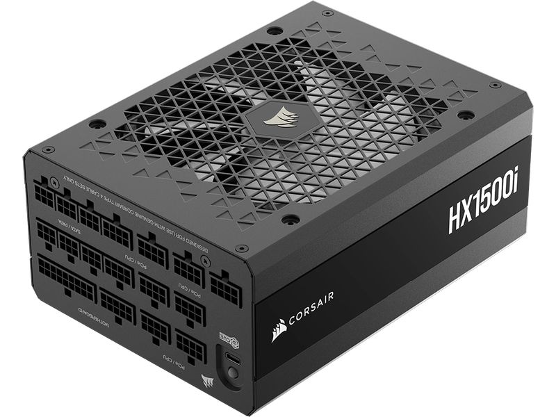 Corsair Netzteil HXi Serie 2025 RM1500i 1500 W Vollständig modulares, geräuscharmes ATX-Netzteil mit 1500 W Leistung
