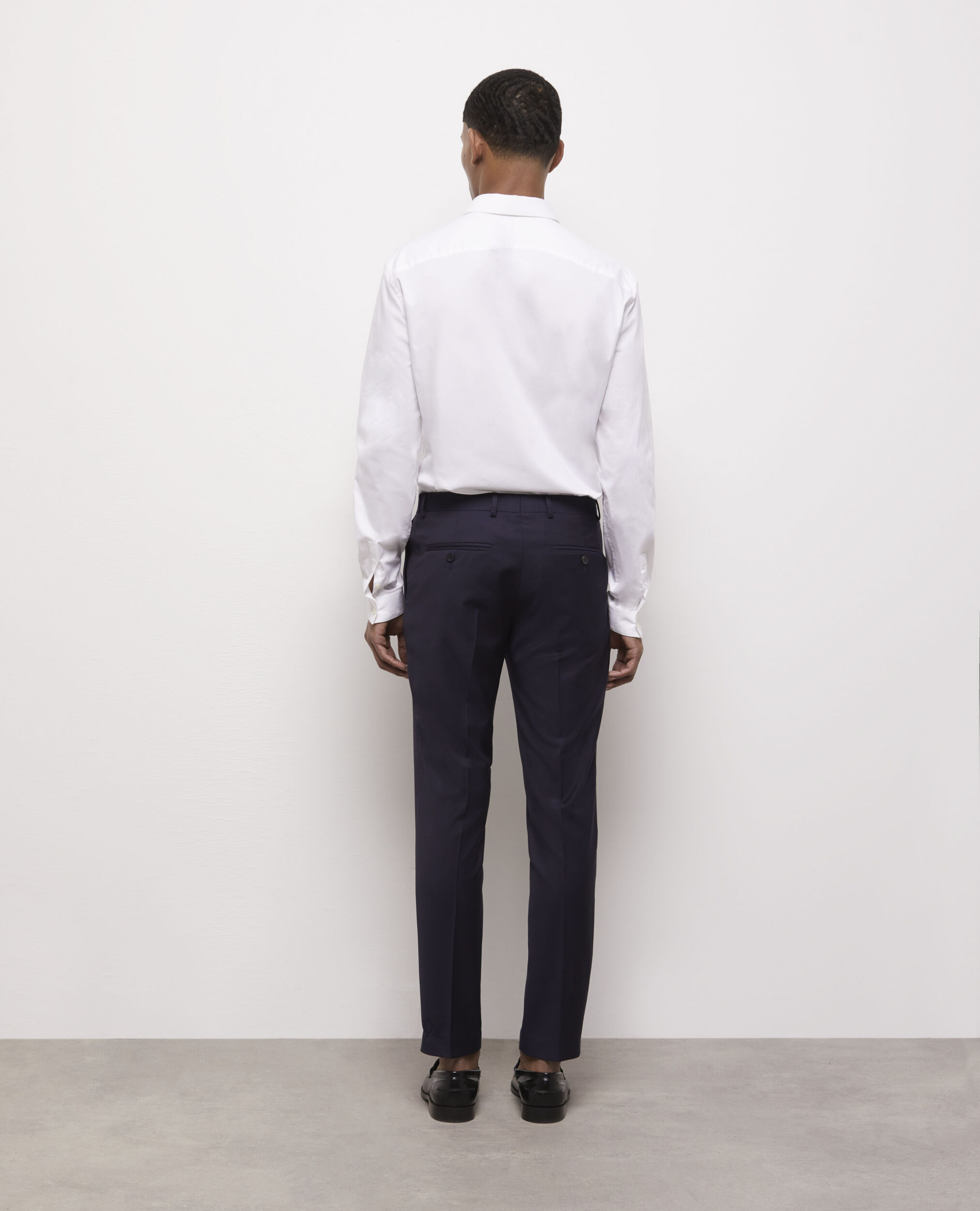 Pantalon de costume bleu marine