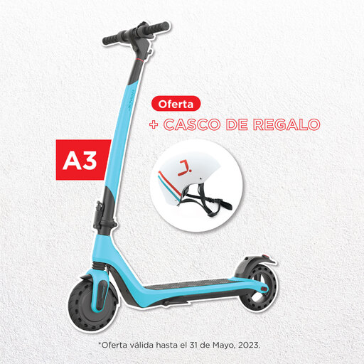 Patinete elétrico Joyor A3 vermelho + capacete