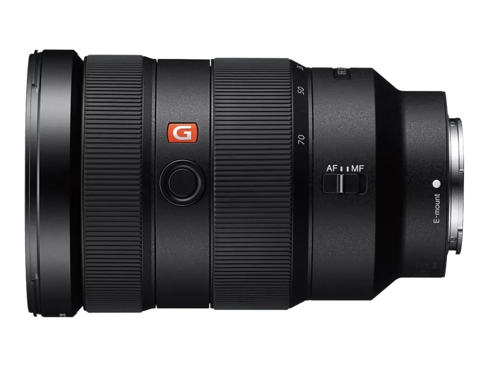 Sony SEL2470GM - Zoomobjektiv - 24 mm - 70 mm - f/2.8 GM - Sony E-mount - for Cinema Line; a VLOGCAM; a1; a1 II; a6700; a7 IV; a7C; a7C II; a7CR; a7R V; a7s III; a9 III