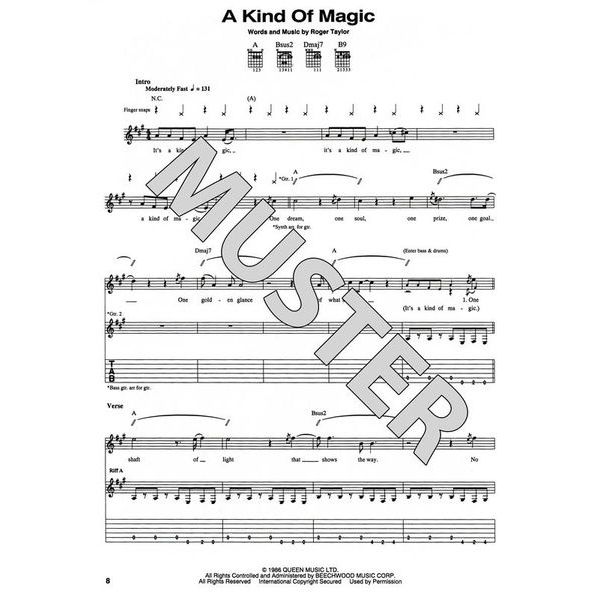 Hal Leonard Classic Queen Guitar
