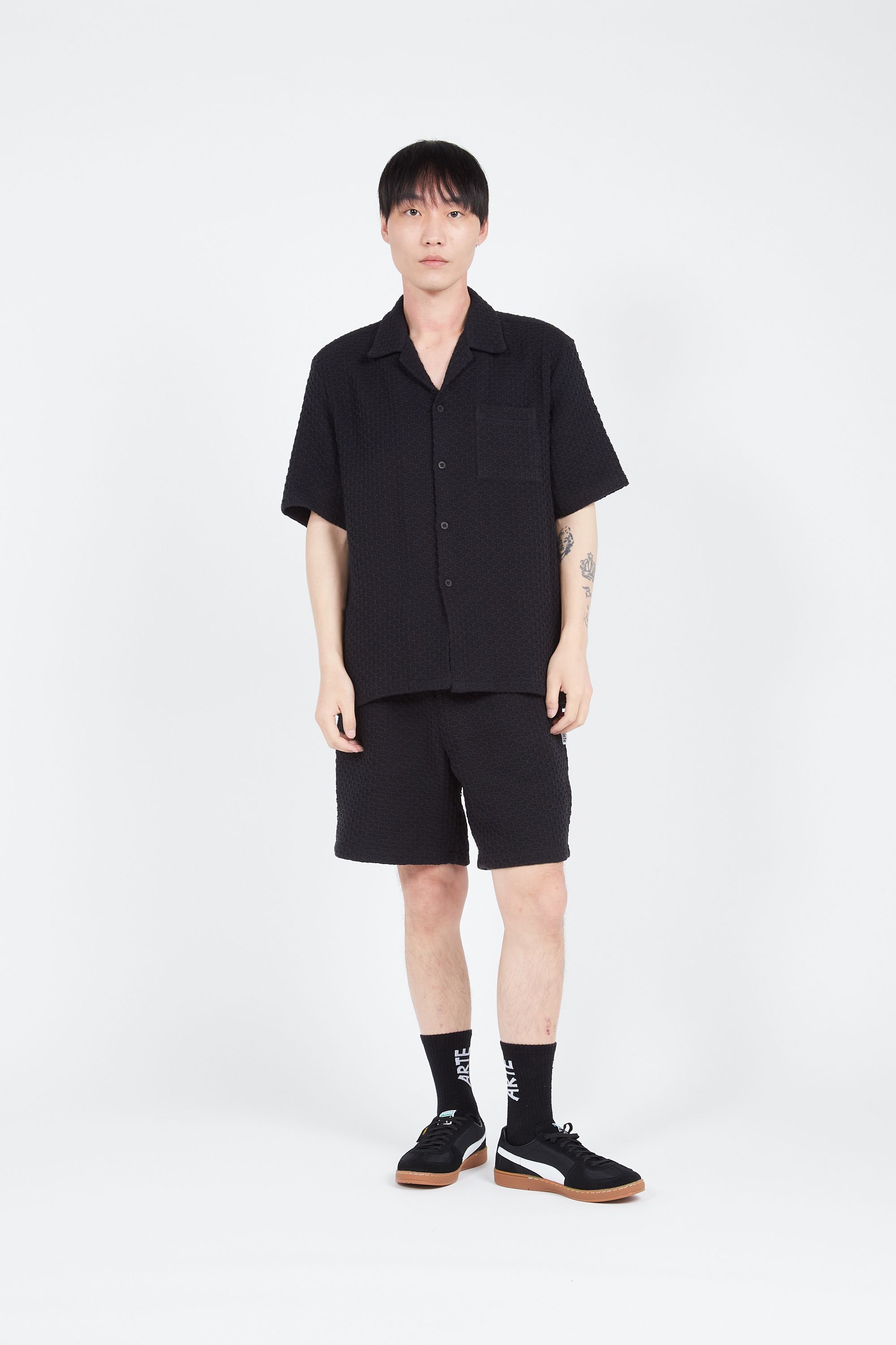 ARTE ANTWERP Chemise Smith Shirt Noir