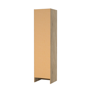 Opbergkast 1-deurs Cosmo eiken spaanplaat 200 x 49,2 x 47,1 cm
