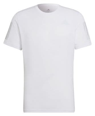 Maillot manches courtes adidas running Own The Run Blanc Homme