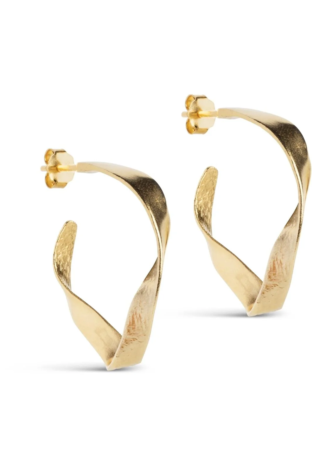 Enamel Copenhagen Hoops, Scarlet Small 925s gp m