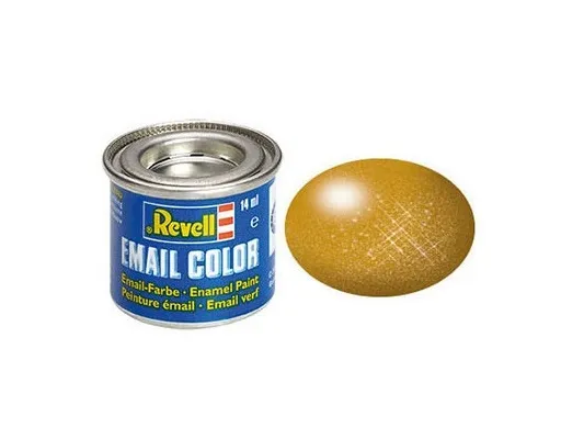 Enamel 14 ml. brass metallic