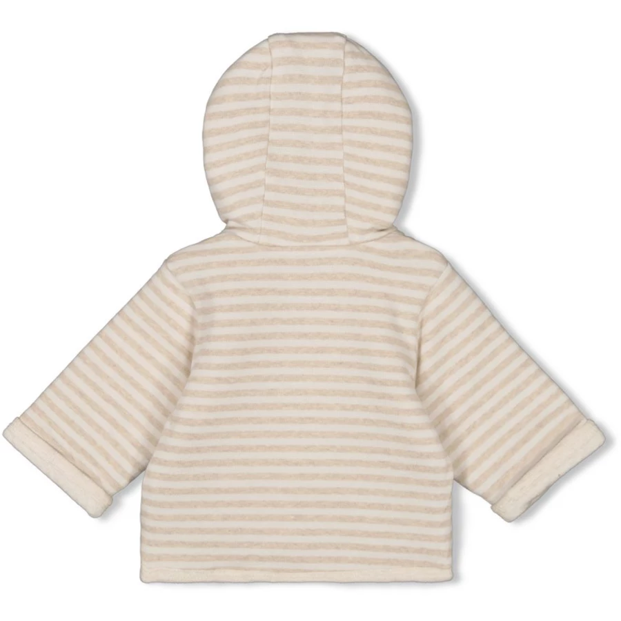 Feetje Wendejacke Eat Your Veggies Taupe melange