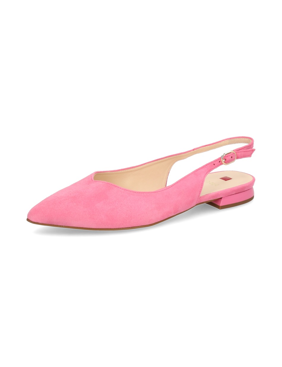 Veloursleder Slingpumps