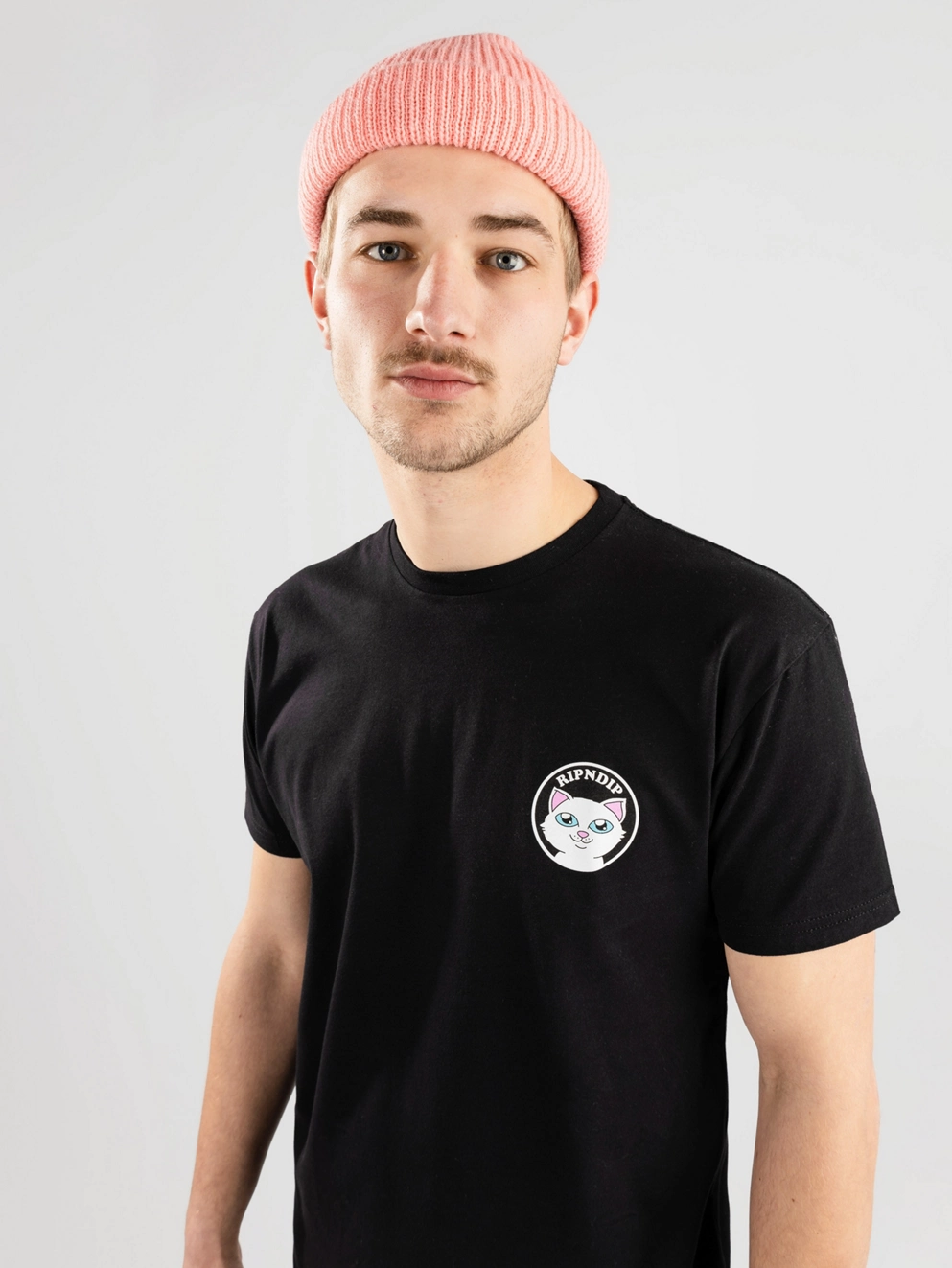 RIPNDIP Stop Being A Pussy T-Shirt black