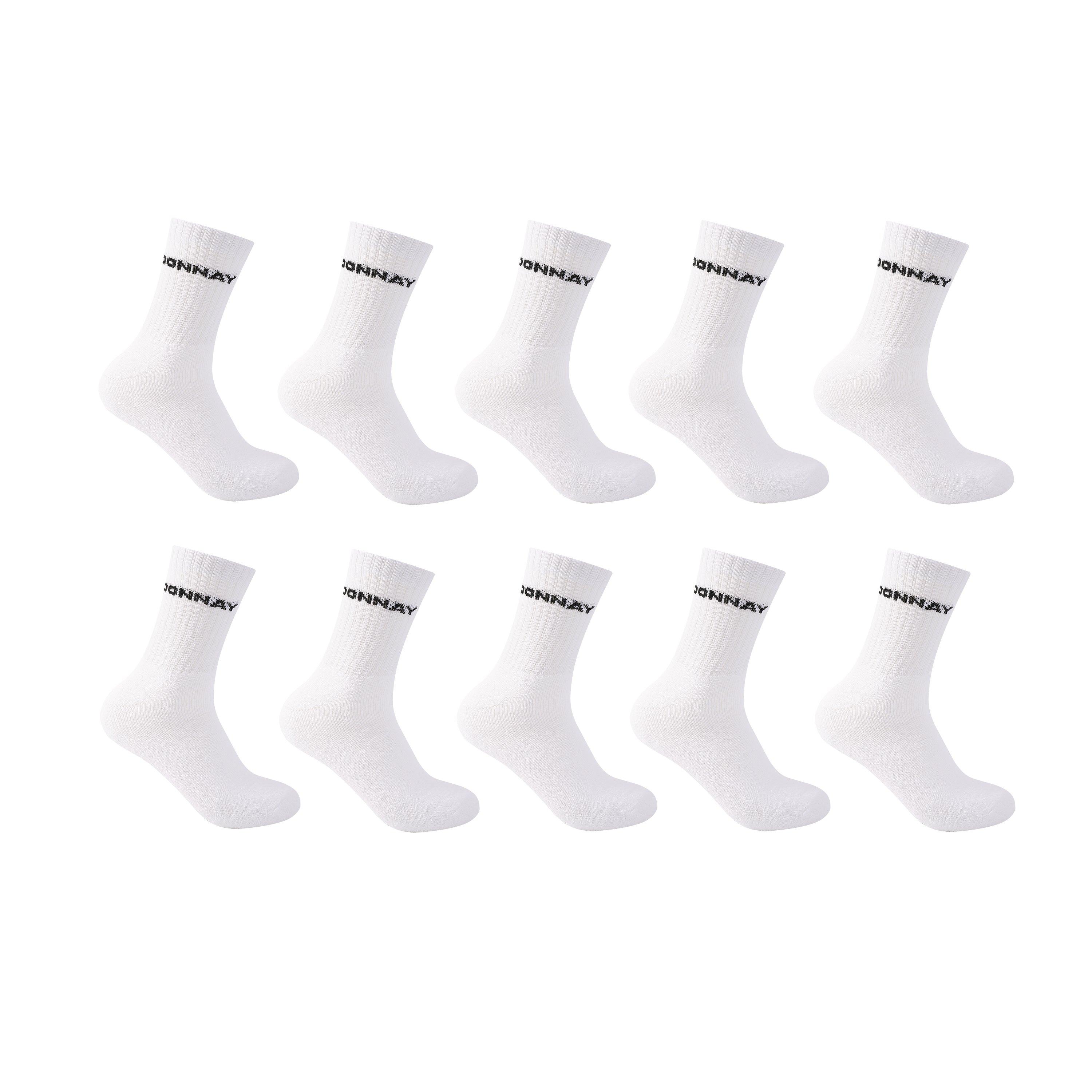 Donnay 10 Pack Quarter Socks Plus Size