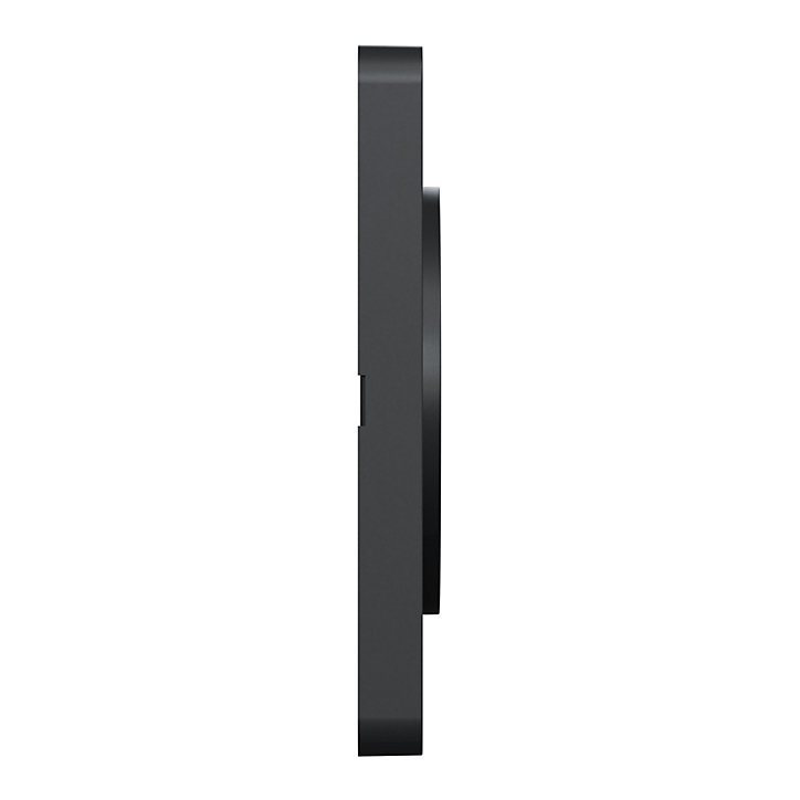 Plaque de finition simple Schneider Electric Odace Touch anthracite