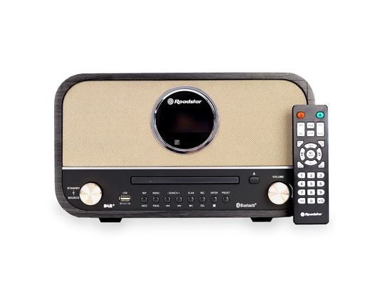 ROADSTAR - Platine tourne disque Hra-1782 dbt hifi rétro avec tourne-disques (bluetooth, fm...