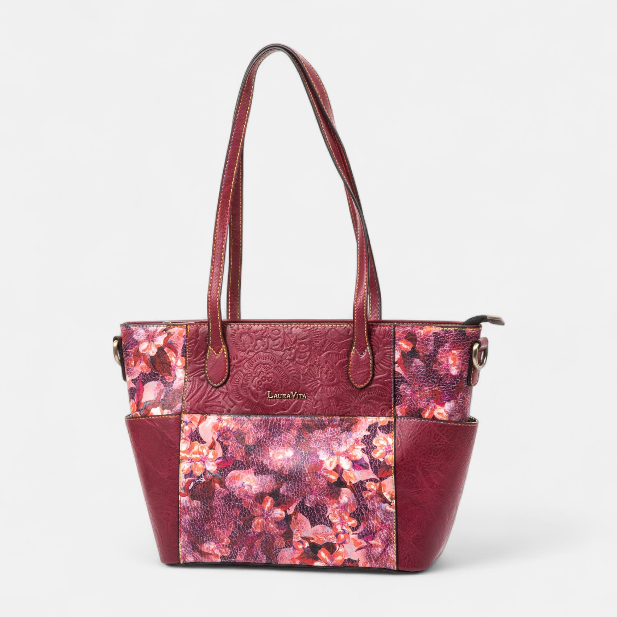 Sac de shopping bordeaux