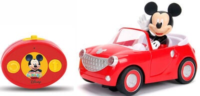 Disney Mikke Mus Radiostyrt Bil, Rød