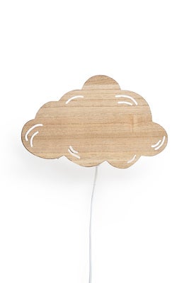 Alice & Fox EMBLA Vegglampe Sky, Natural Wood