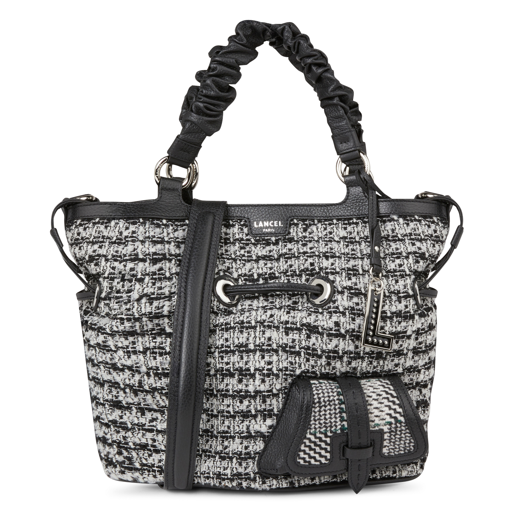 PREMIER FLIRT M - Sac seau en cuir | Blanc
