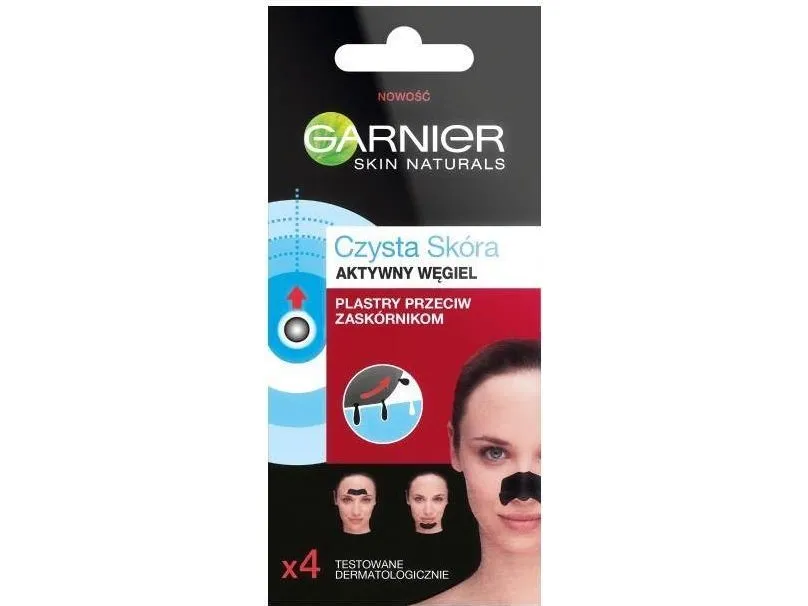 GARNIER_Skin Naturals anti-blackhead patches with activated charcoal 4pcs