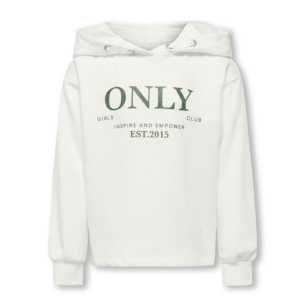 Kids ONLY Sweat Écru Fille Kids ONLY Wendy