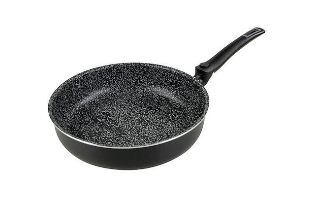 Bo-Camp Turn Bratpfanne mit klappbarem Griff 28 cm schwarz