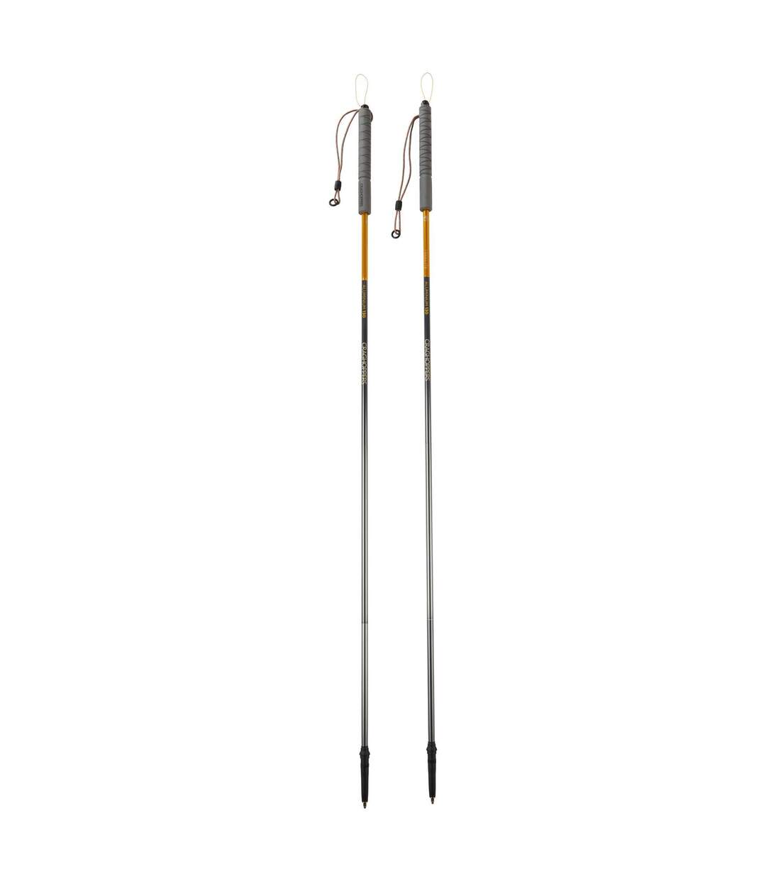 Craghoppers - Bâtons de randonnée TREKLITE (Jaune anodisé / Gris anodisé) (65 cm) - UTCG1690