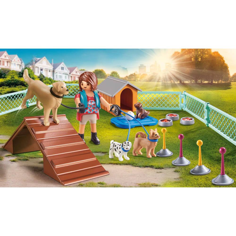 PLAYMOBIL Giftset hondentrainster 70676