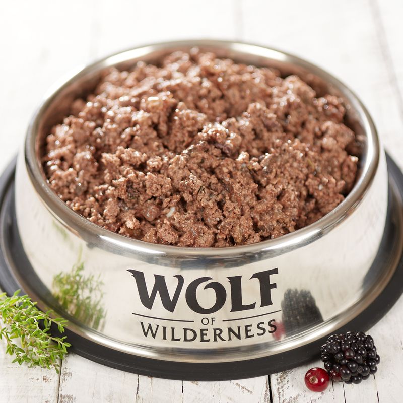 Lot mixte Wolf of Wilderness Senior Free Range