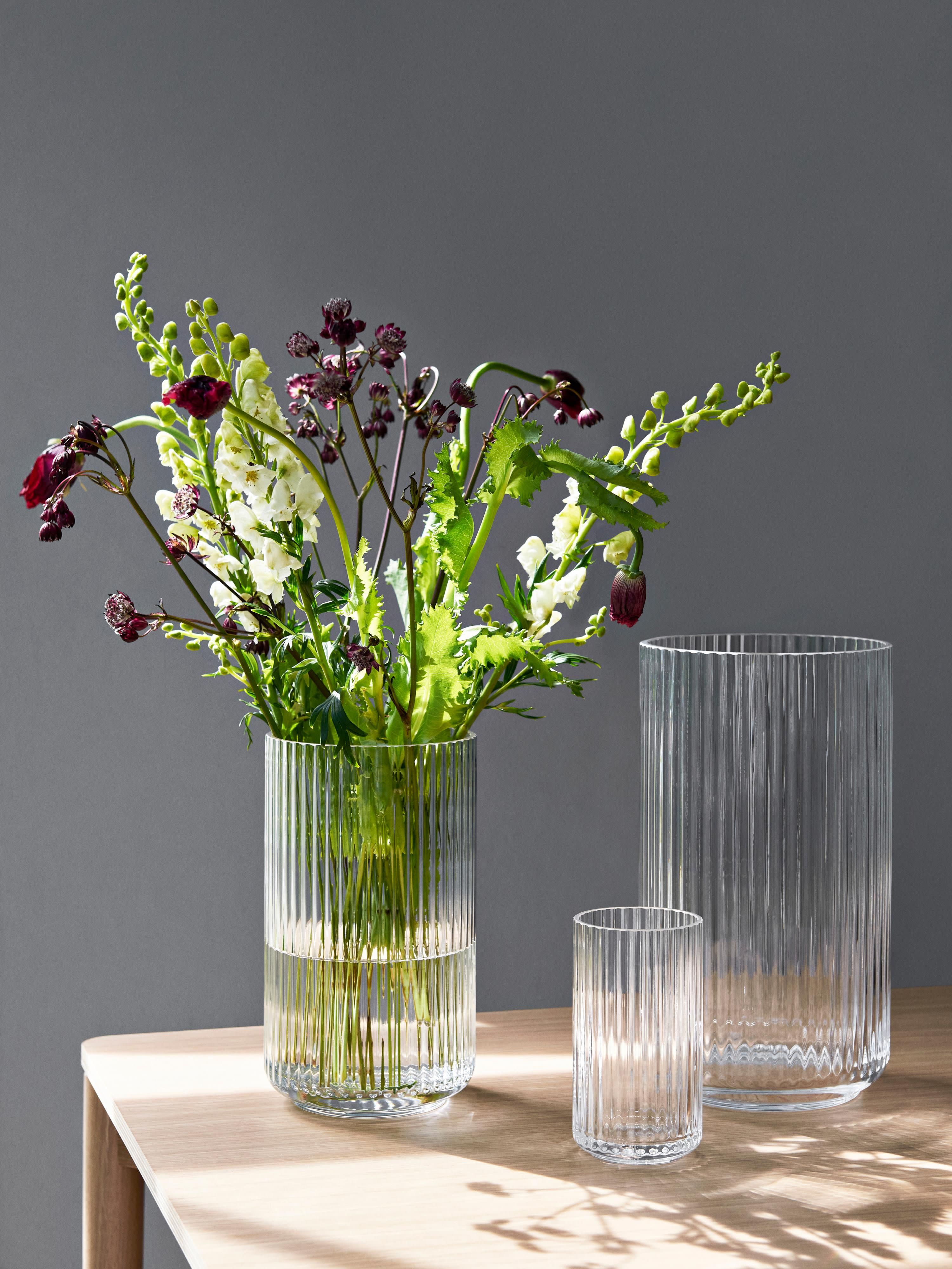 Mondgeblazen vaas Lyngby, H 25 cm