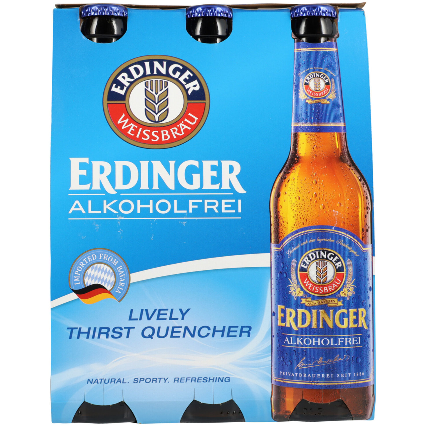 Erdinger Bier alkoholfrei 6x33cl -198cl