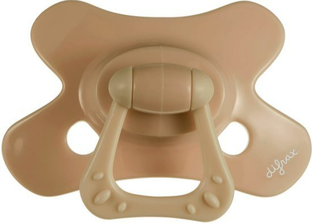 Difrax Fopspeen Natural 6  Maanden - Caramel 1ST